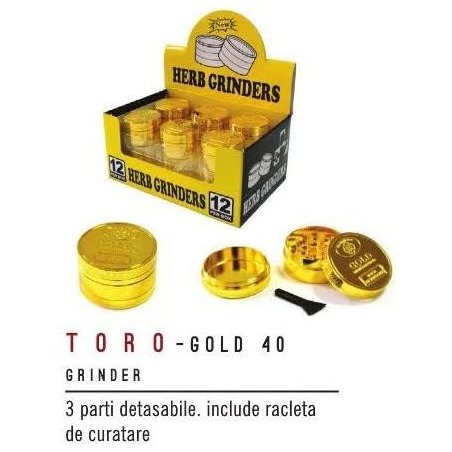 Grinder tutun Gold 40 Toro