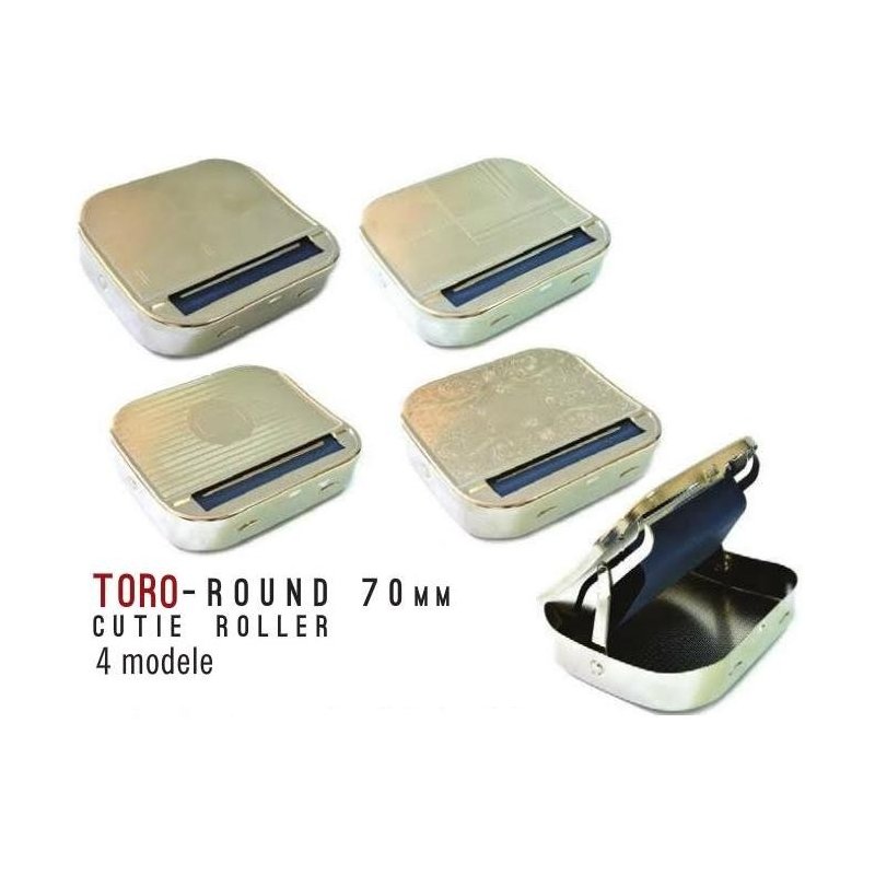Cutie roller tigarete Round Toro 70 mm
