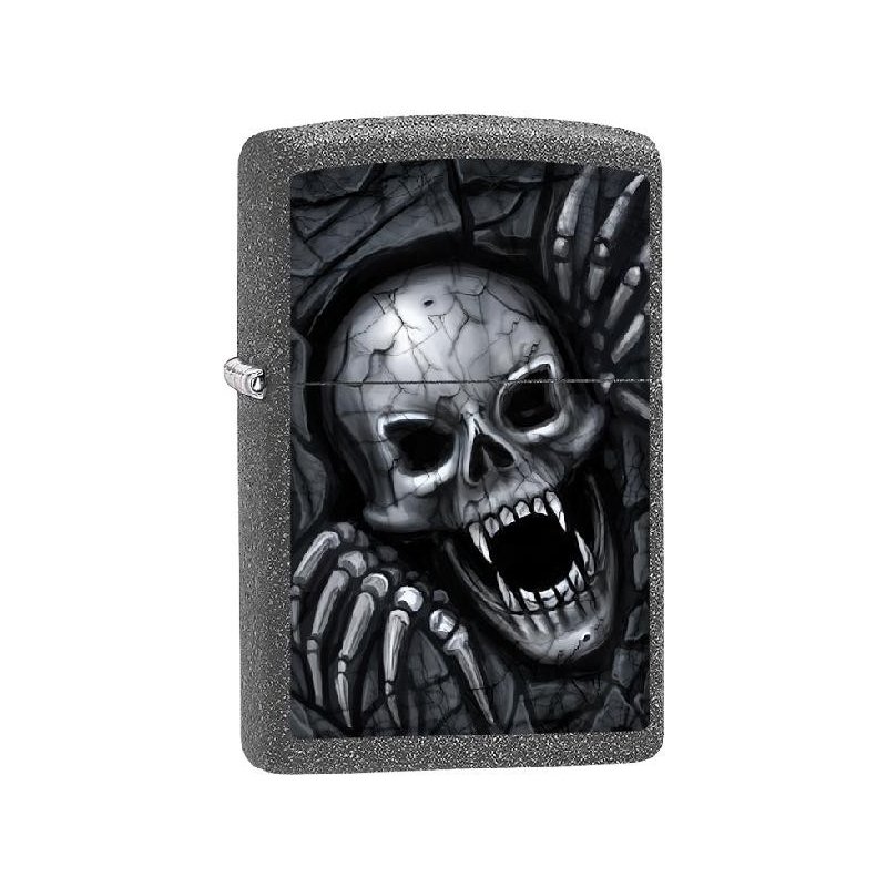 Bricheta Zippo 211 Skull Clawing