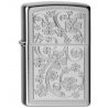 Bricheta Zippo 205 Four Leaf Floral