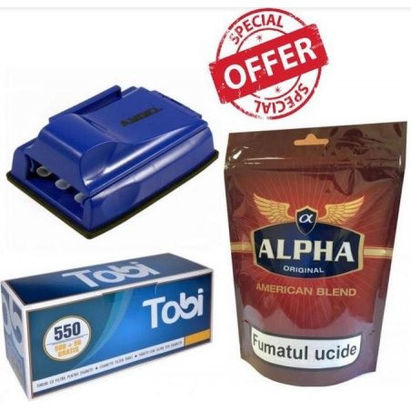 Set de injectat tigari Alpha Complet
