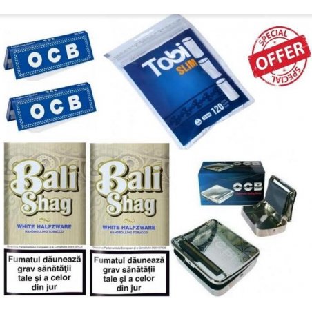 Set de accesorii de rulat Bali White Complet