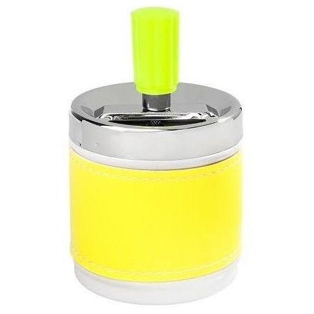 Scrumiera rotativa Angelo galben neon 7 cm