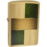 Bricheta Zippo Brushed Brass Solid