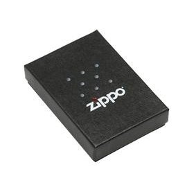 Bricheta Zippo Shamrock Emblem Brushed Brass