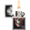 Bricheta Zippo Anne Stokes Coll 6 Polished Chrome