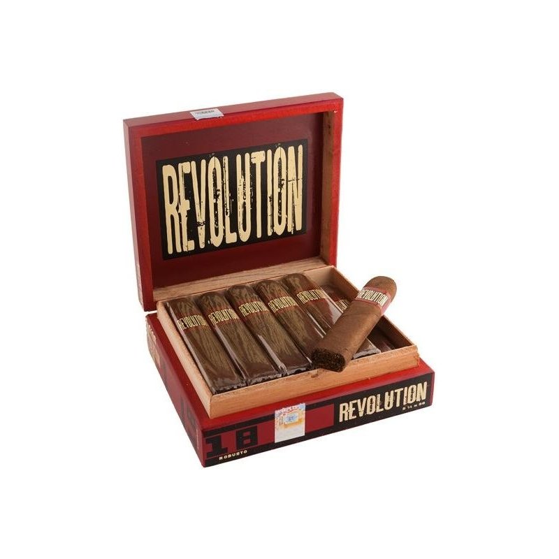 Trabucuri A. Turrent Revolution Robusto Pressed Box 18