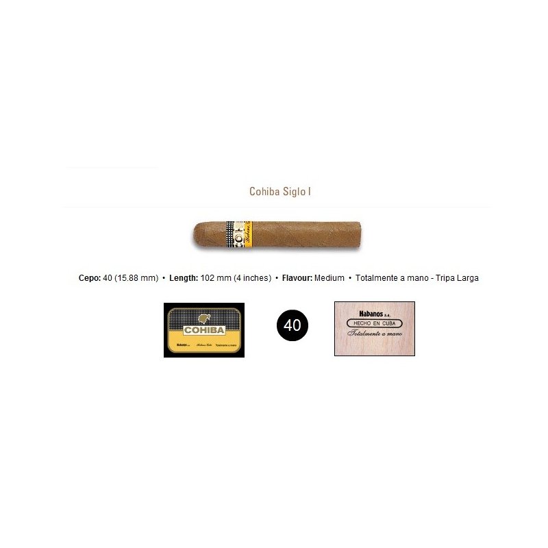 Trabucuri Cohiba Siglo I 5