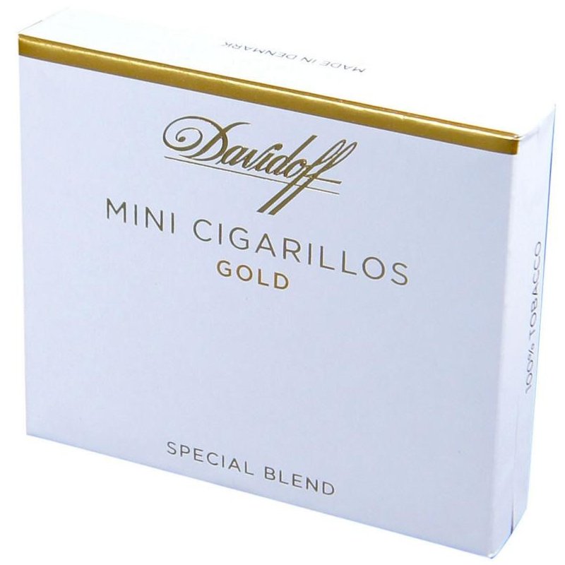 Tigari de foi Davidoff Mini Cigarillos Gold 10 pachete