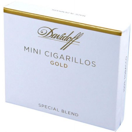 Tigari de foi Davidoff Mini Cigarillos Gold 10 pachete