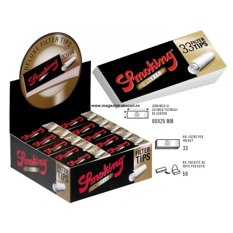 Filtre tigari Smoking Filter Tip 50 pachete