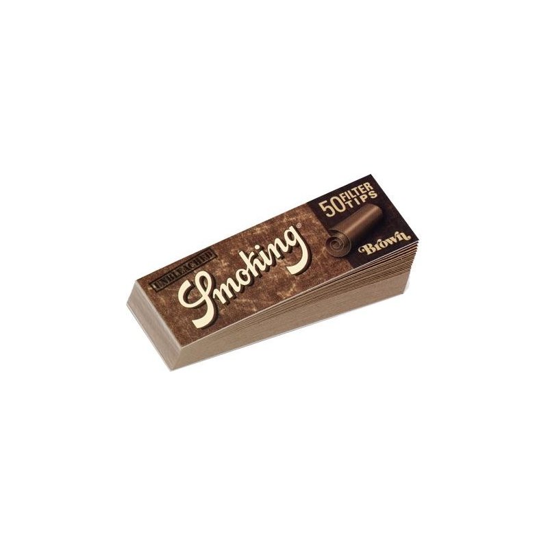 Filtre carton Smoking Filter Tips Brown 50