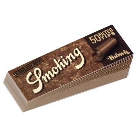 Filtre carton Smoking Filter Tips Brown 50