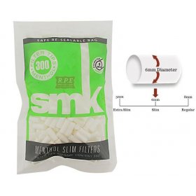 Filtre tigari SMK Filters Slim Menthol 300S