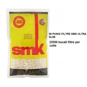 Filtre tigari SMK Filters Ultra Slim 50 pungi