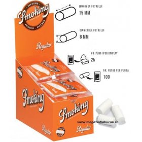 Filtre tigari Smoking Filters Classic Regular 25 pungi