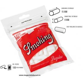 Filtre tigari Smoking Easy Regular 100