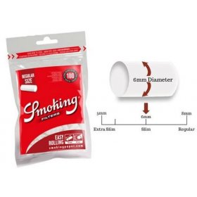 Filtre tigari Smoking Easy Regular 100