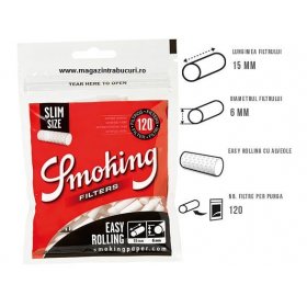 Filtre tigari Smoking Easy Slim 30 pungi