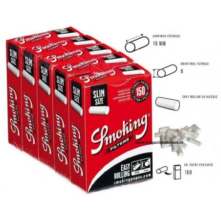 Filtre tigari Smoking Easy Slim 50 pachete