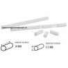 Filtre tigari Smoking Pre-cut Ultra Slim 120