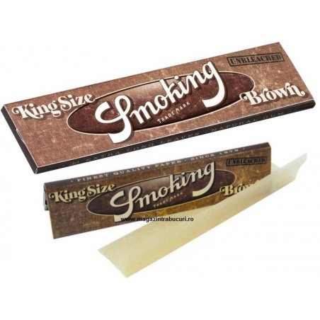 Foite rulat tigari Smoking King Size Brown 33