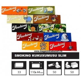 Foite rulat tigari Smoking King Size Kukuxumusu 50 pachete