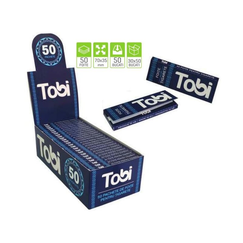 Foite rulat tigari Tobi Regular 50 pachete