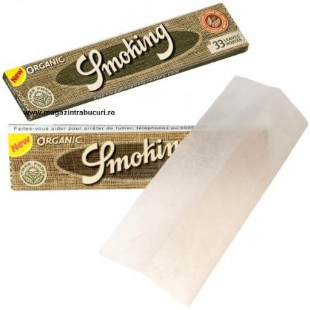 Foite rulat tigari Smoking King Size Organic 33