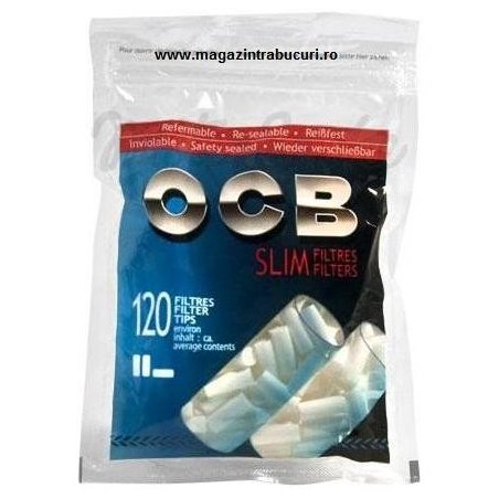 Filtre tigari Slim OCB 120