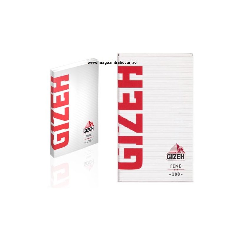 Foite rulat tigari Gizeh Fine Red Magnet 100