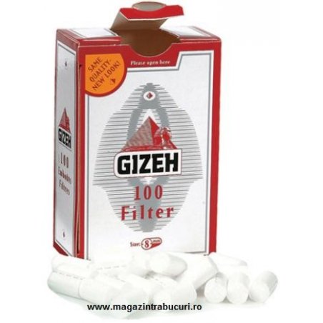 Filtre rulat tigari Gizeh Fine Red 100
