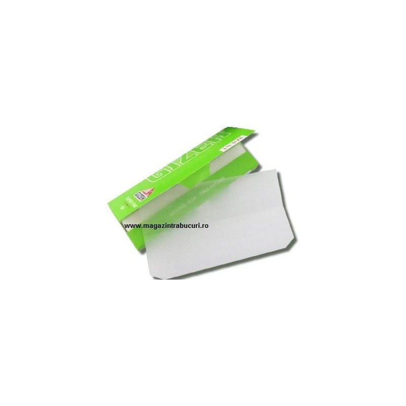 Foite rulat tigari Gizeh Super Fine Green 50