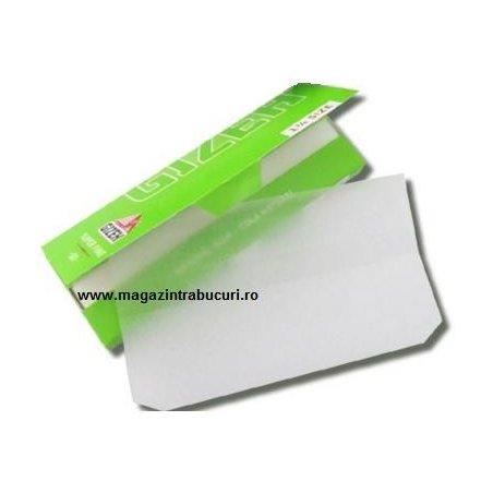 Foite rulat tigari Gizeh Super Fine Green 50
