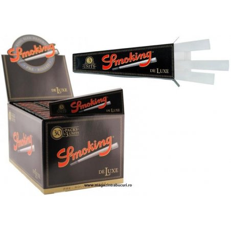 Foite rulat tigari Smoking King Size Pre Rolled 30 pachete