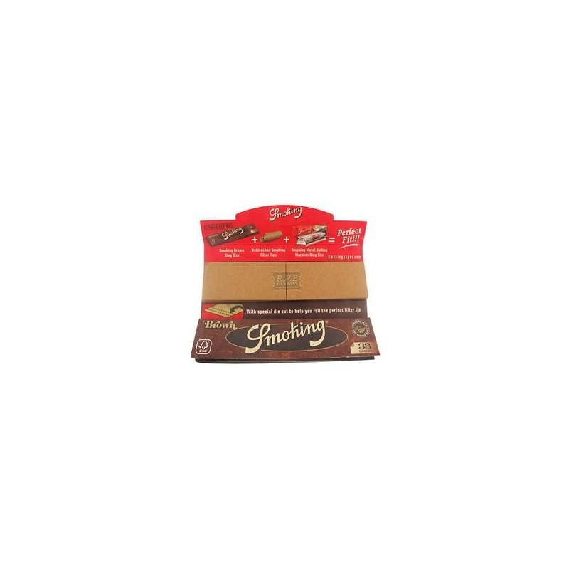 Foite si filtre Smoking King Size Brown Connoissieur 33