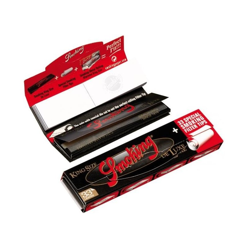 Foite si filtre Smoking King Size De Luxe 33