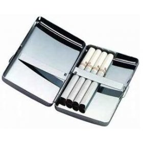 Tabachera tigari Smoking Cigarette Case