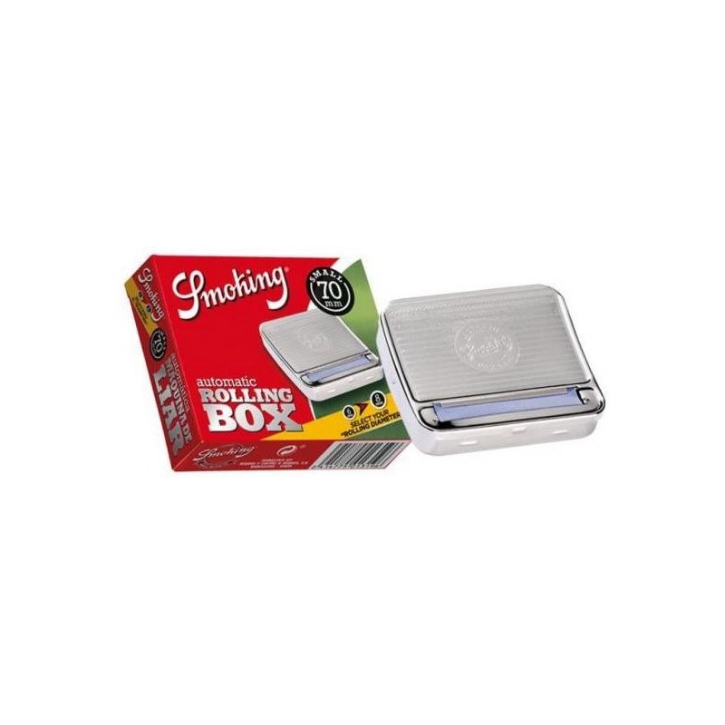 Tabachera cu aparat rulat Smoking Box 70 mm