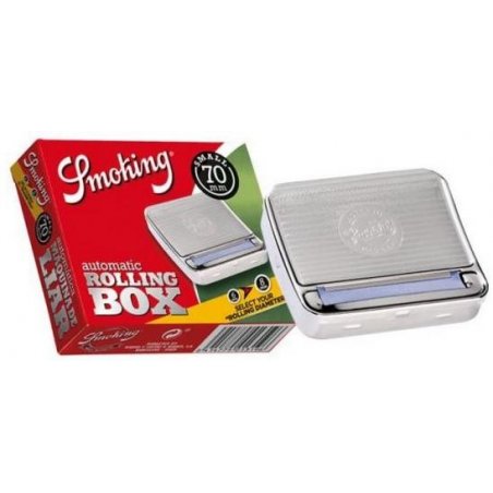 Tabachera cu aparat rulat Smoking Box 70 mm