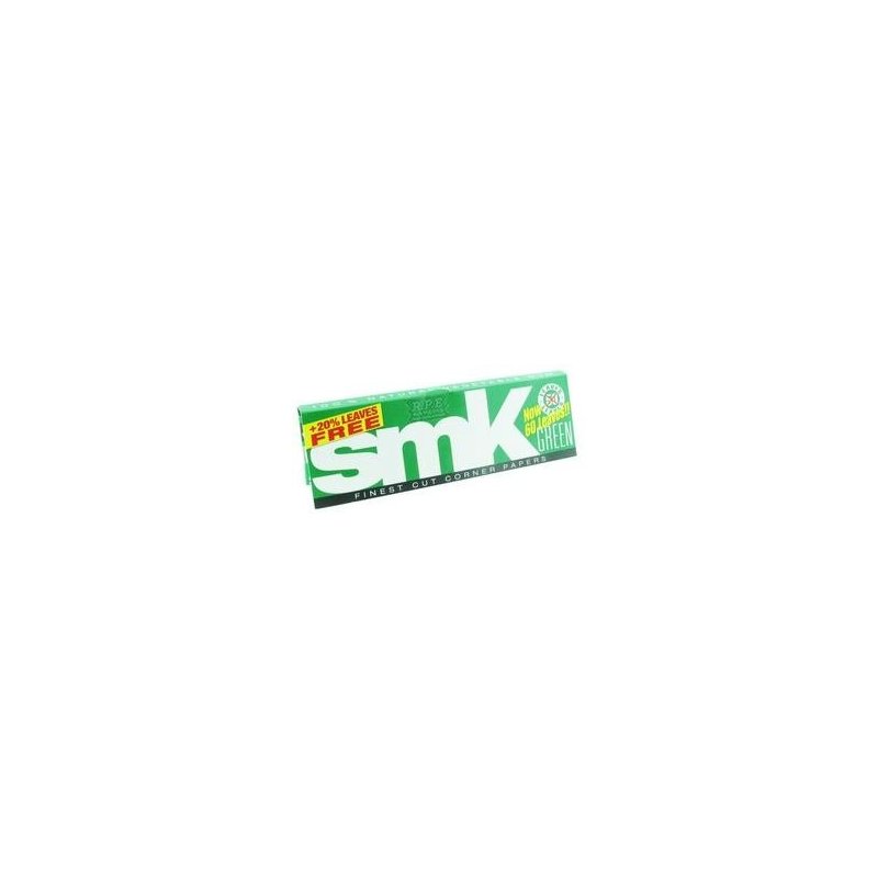 Foite rulat tigari SMK Regular Green 60