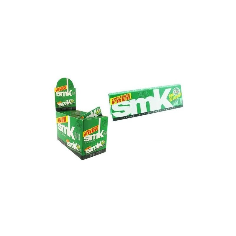 Foite rulat tigari SMK Regular Green 100 pachete