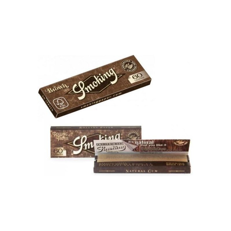 Foite rulat tigari Smoking Regular Brown 60