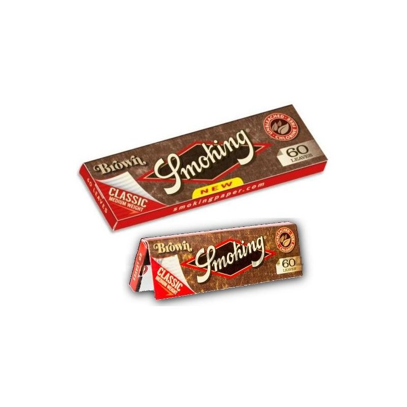 Foite de rulat Smoking Regular Brown Classic 60