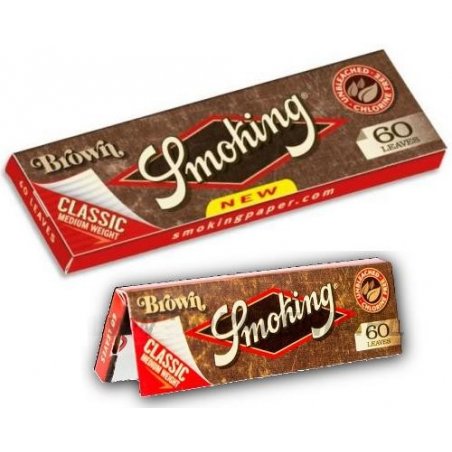 Foite de rulat Smoking Regular Brown Classic 60