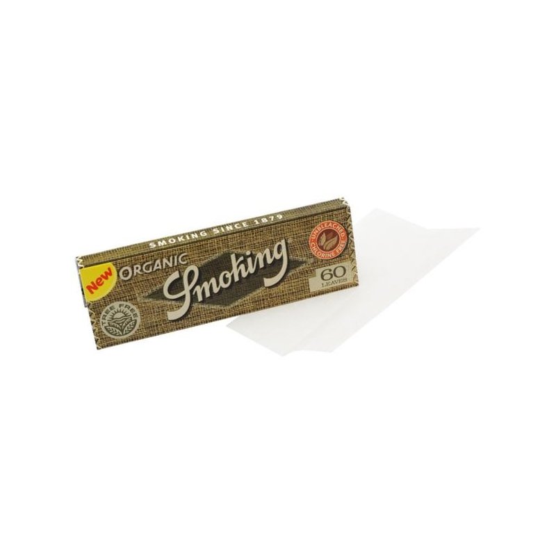 Foite de rulat Smoking Regular Organic 60
