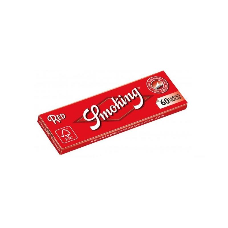 Foite rulat tigari Smoking Regular Red 60