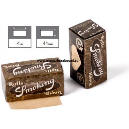 Foita in rola Smoking Brown Rolls 24 pachete