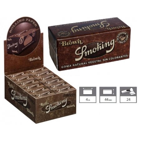 Foita in rola Smoking Brown Rolls 24 pachete