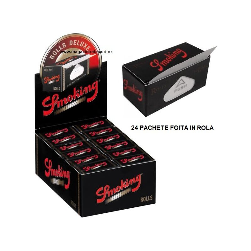 Foita in rola Smoking De Luxe Rolls 24 pachete